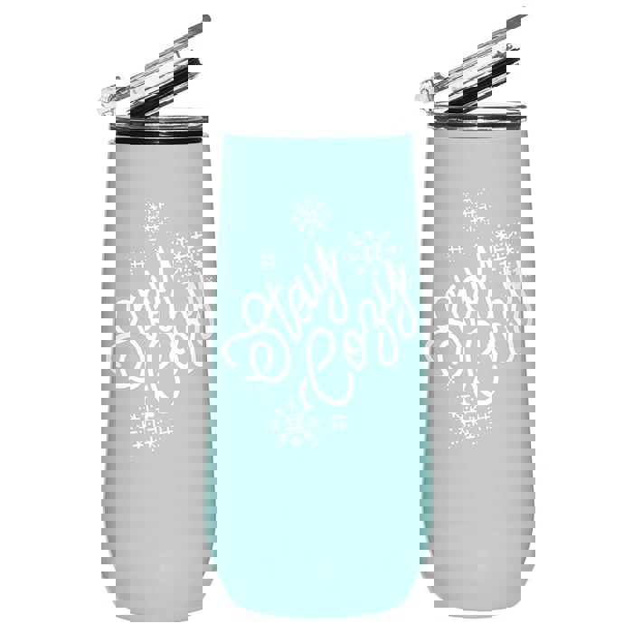 Stainless Steel Champagne Tumblers with Lids | Stainless Steel To-Go Cup