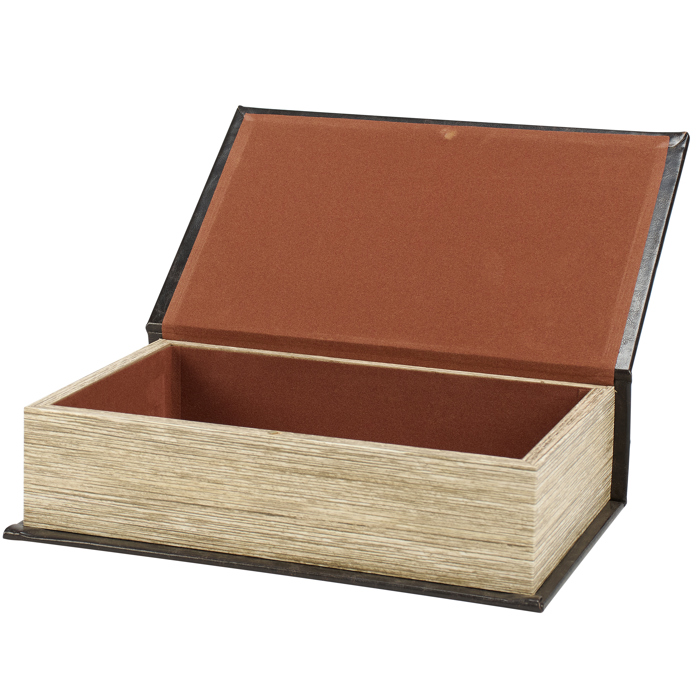 Vintage Book Box Stash Trinket Storage | Decorative Book-Shaped Storage
