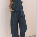  SALE! Vintage Vibes Gingham Plaid Overall