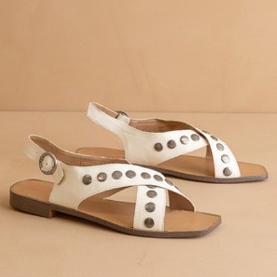 The Kylie - Studded Cross Band Sandal