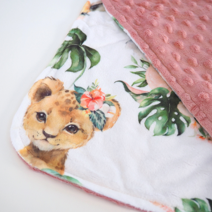 Premium Baby & Toddler Mini Minky Blanket 18x18 - Last Chance!