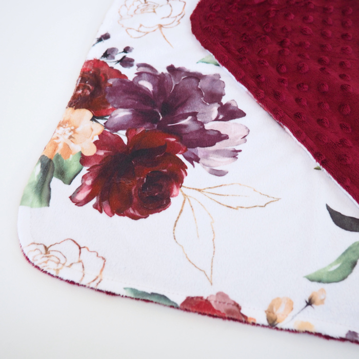 Premium Baby & Toddler Mini Minky Blanket 18x18 - Last Chance!