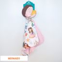 Mermaids Premium Baby & Toddler Mini Minky Blanket 18x18