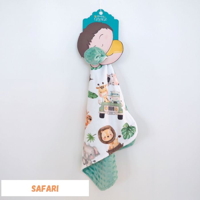Premium Baby & Toddler Mini Minky Blanket 18x18