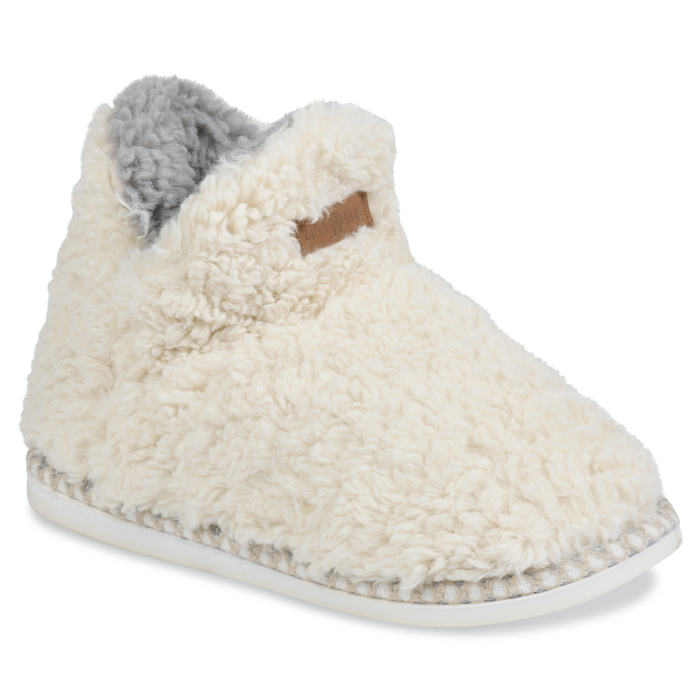 Gaahuu womens berber faux shearling lined memory foam slipper boots