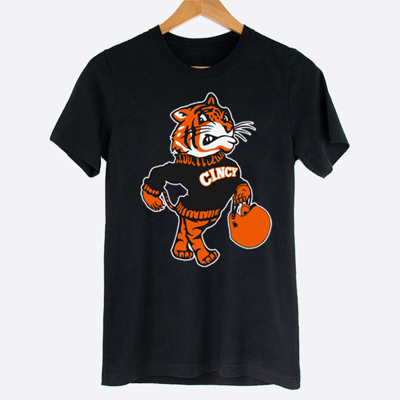 Cincy Tiger Football Sports Graphic Tee