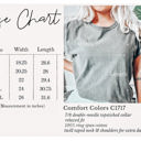 Small Butter Sunkissed Distressed White Comfort Color Tee