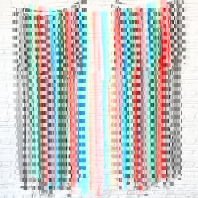 Aloha Fringe Streamer Backdrop| Summer Backdrop
