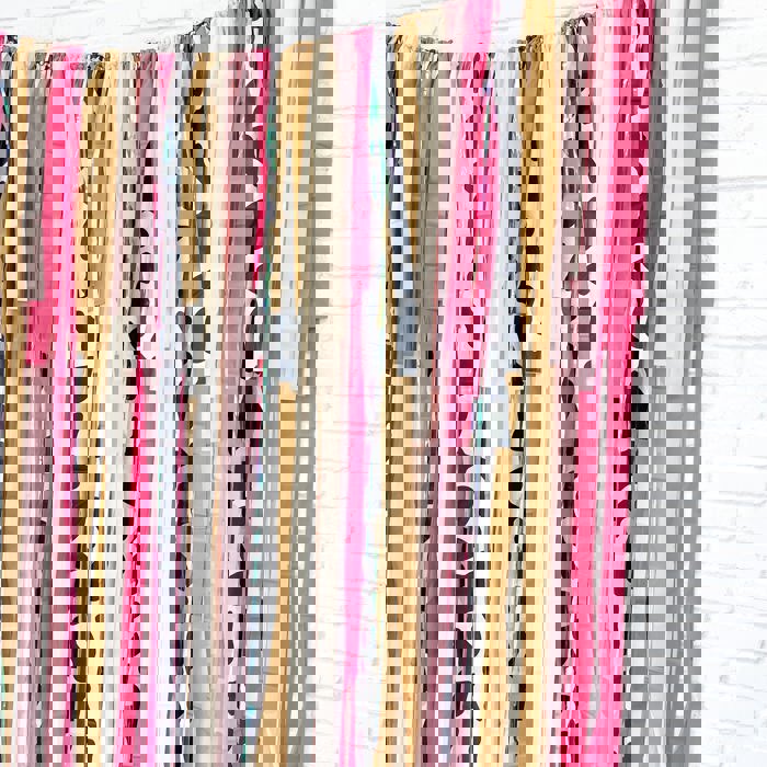 Cowgirl Fringe Streamer Backdrop| Cowgirl Party