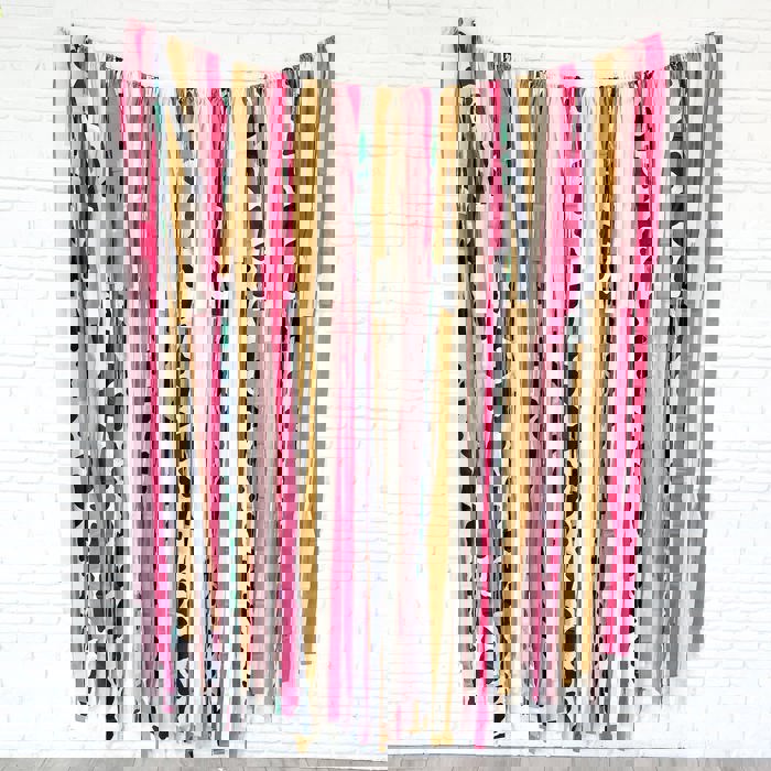 Cowgirl Fringe Streamer Backdrop| Cowgirl Party
