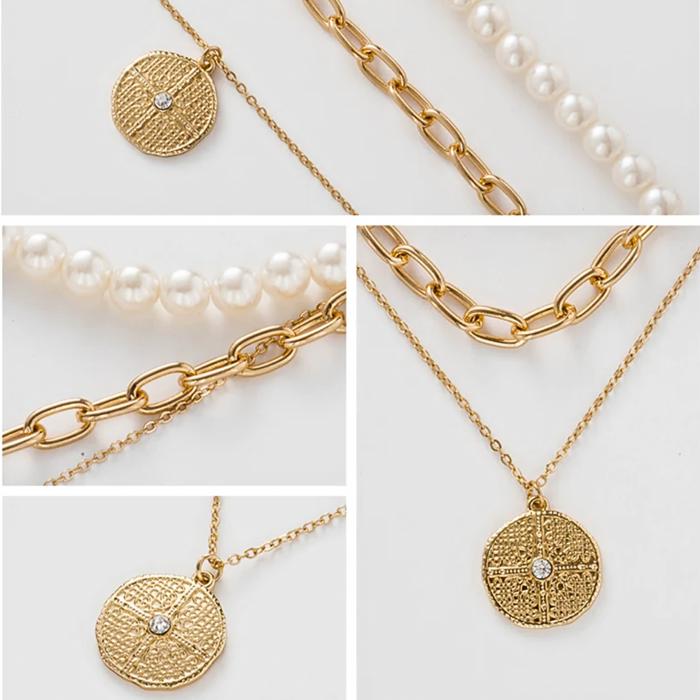 Diana Layered Statement Necklace