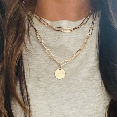 The Link Chain Layered Necklace