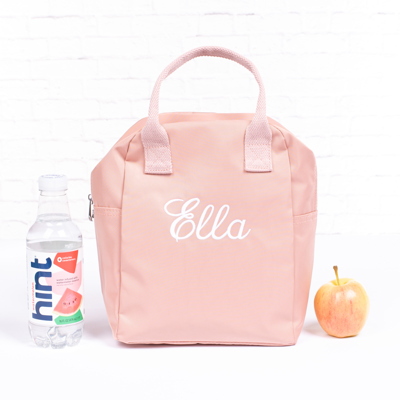 Personalized Lunch Bags for Kids, Insulated Lunch Bag, Seersucker Lunch Bag, Monogrammed Kids Lunch Bag, Lunch Box, Lunch Bag for Women