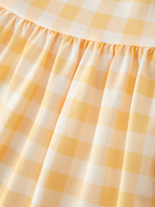 Summer Toddler Bee Striped Dress Three-Piece Set
