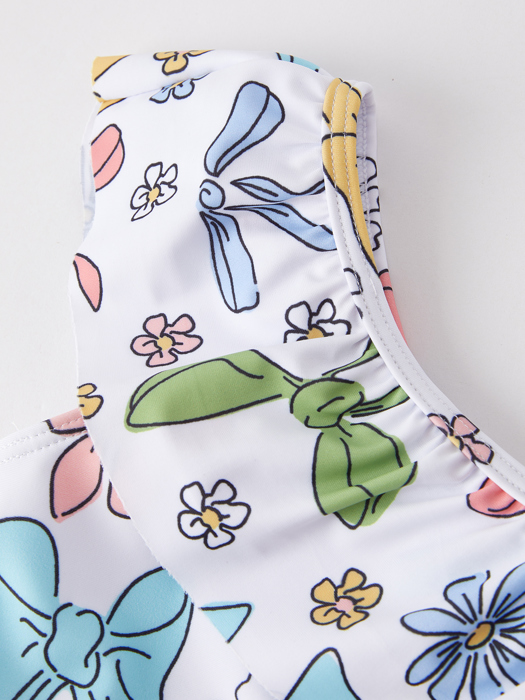 Toddler Floral Two-piece Swimsuit