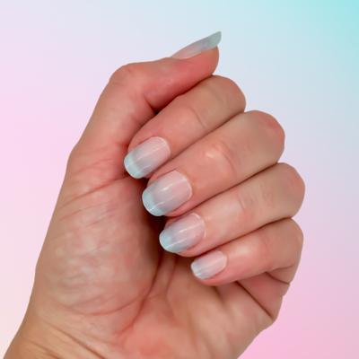 Sunrise Mist Nail Wraps | Non-Toxic Nail Polish Stickers, Decals, and Strips for DIY Manicures