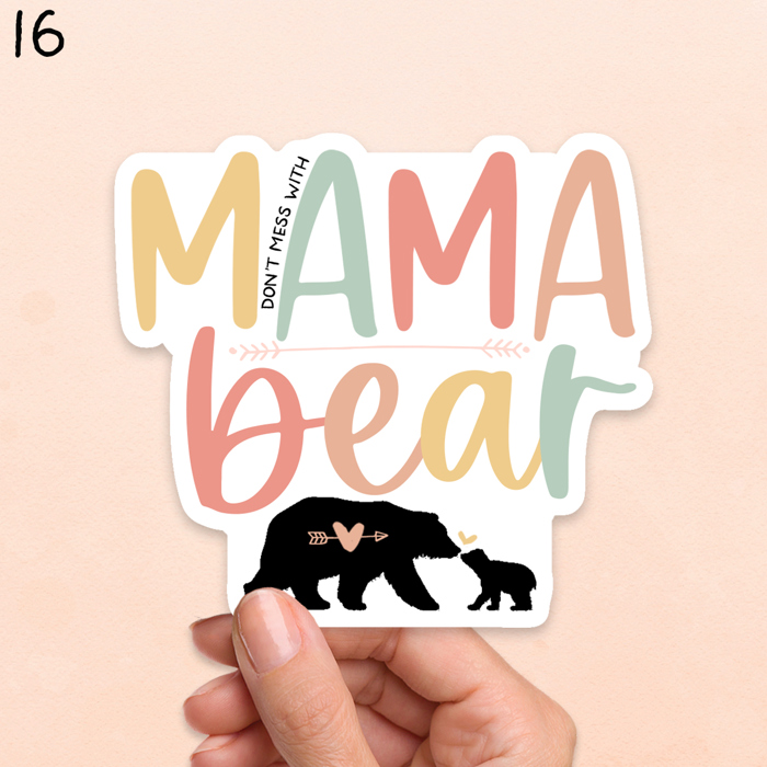 Assorted Inspiring Laptop Dishwasher Safe Vinyl Stickers