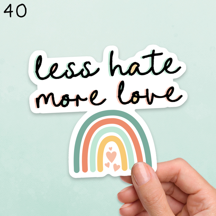 Assorted Inspiring Laptop Dishwasher Safe Vinyl Stickers