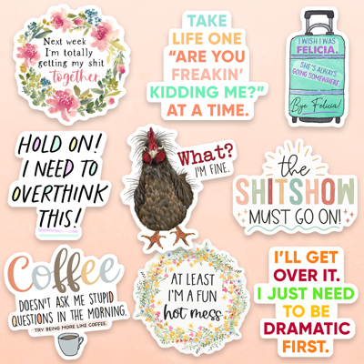 Bestseller Waterproof Laptop Vinyl Sticker Collection