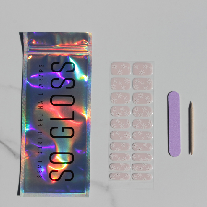 Semi-Cured Nail Wraps - Lasts 2 Weeks