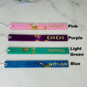 Light Green - Large Personalized Sparkle Bookmarks