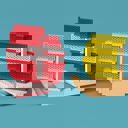  200 Piece Perfect Blocks Building Set, Multicolor