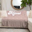  Grandma/Mom/Mimi Personalized Blanket