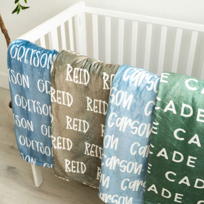 Custom Name Blanket - 3 Sizes