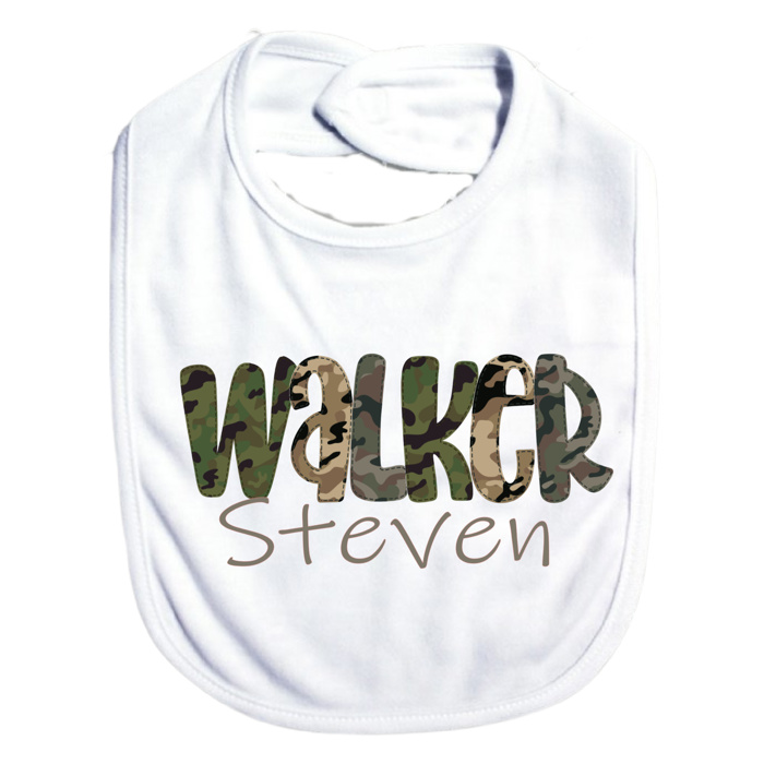 Personalized Alphabet Soup Bib
