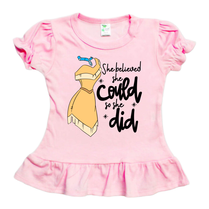 Princess Dress Motivational Quotes Vacation Tee | 14 Princess Choices