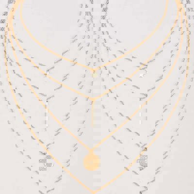 Boho Multi-layered Pendant Necklace