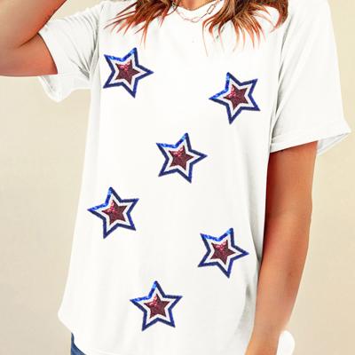 Sequin Star Tee