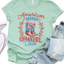  American Mama Cowgirl Club - Graphic Tee