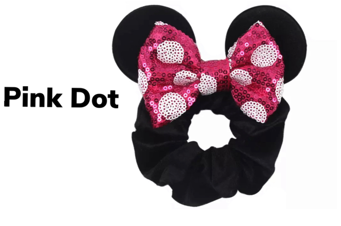 Mouse Ears | Multiple Styles | Theme Park Merch | Character Ears | Scrunchies | Mouse Ears | Theme Park Ears