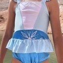  Girl's Character Swimsuit | Multiple Styles | Theme Park Merch | Girl Swimwear | Summer Attire